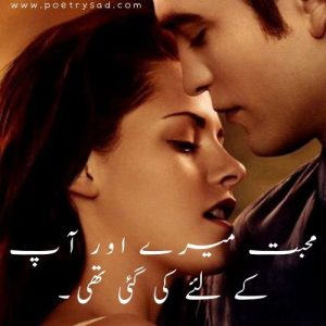 poetry in urdu on love